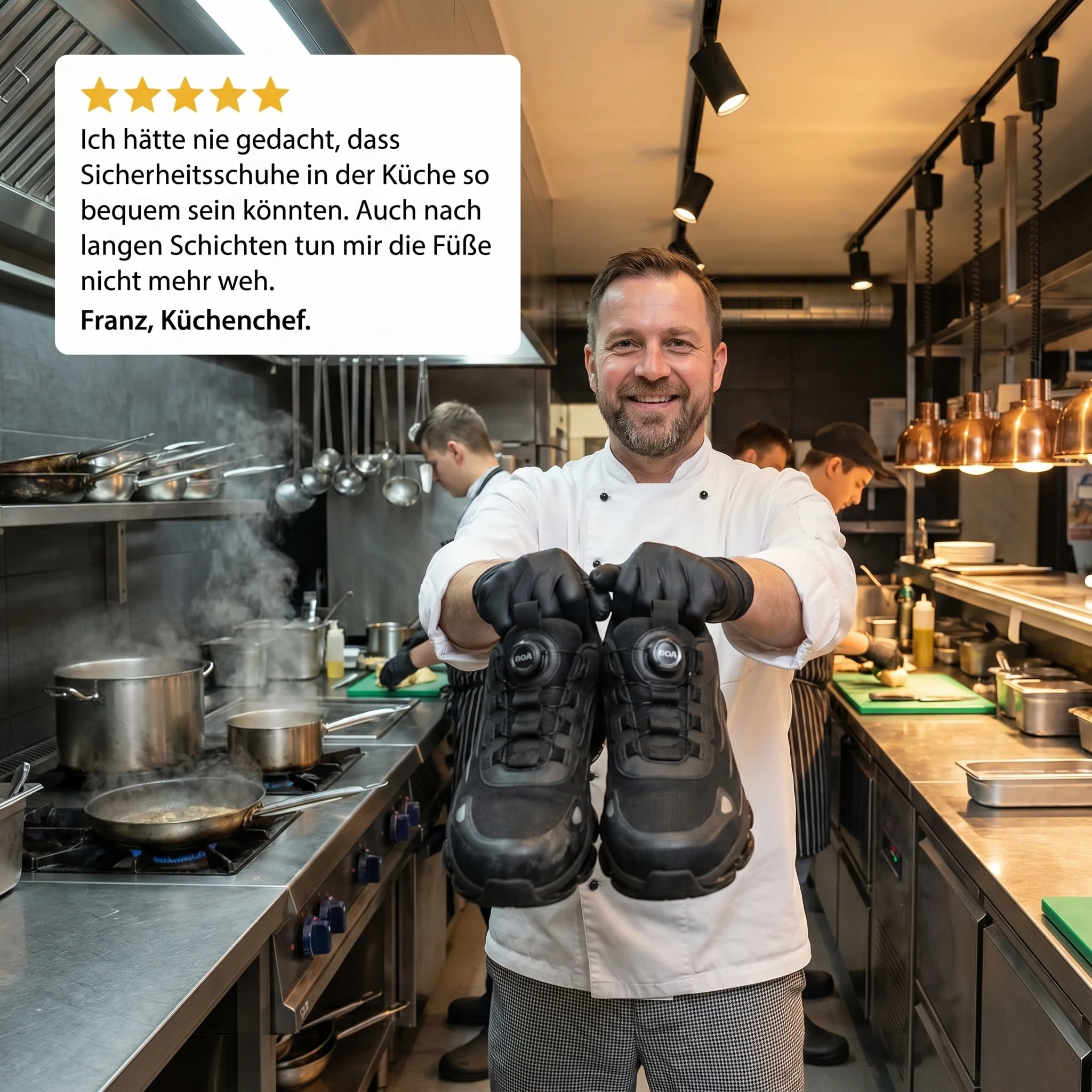 1+1 GRATIS: BLITZ® S3 Pro – Komfort für lange Schichten in der Küche - Image 10