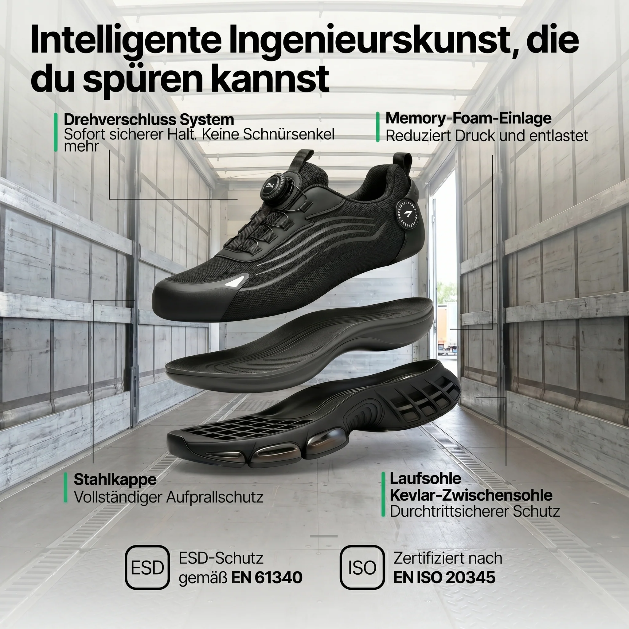 1+1 GRATIS: BLITZ® S3 Pro: Sicherheit & ganztägiger Komfort für LKW-Fahrer - Image 2