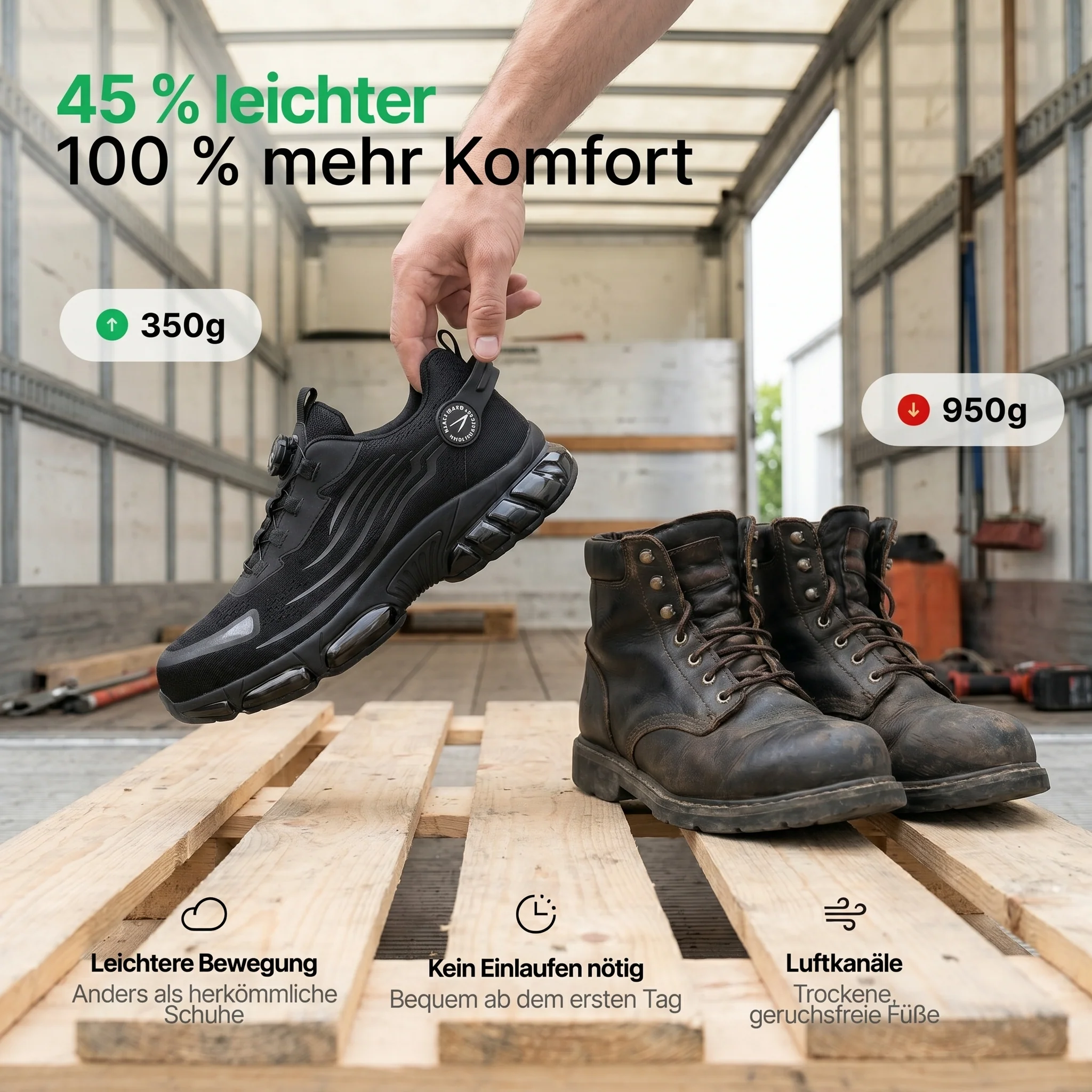 1+1 GRATIS: BLITZ® S3 Pro: Sicherheit & ganztägiger Komfort für LKW-Fahrer - Image 4