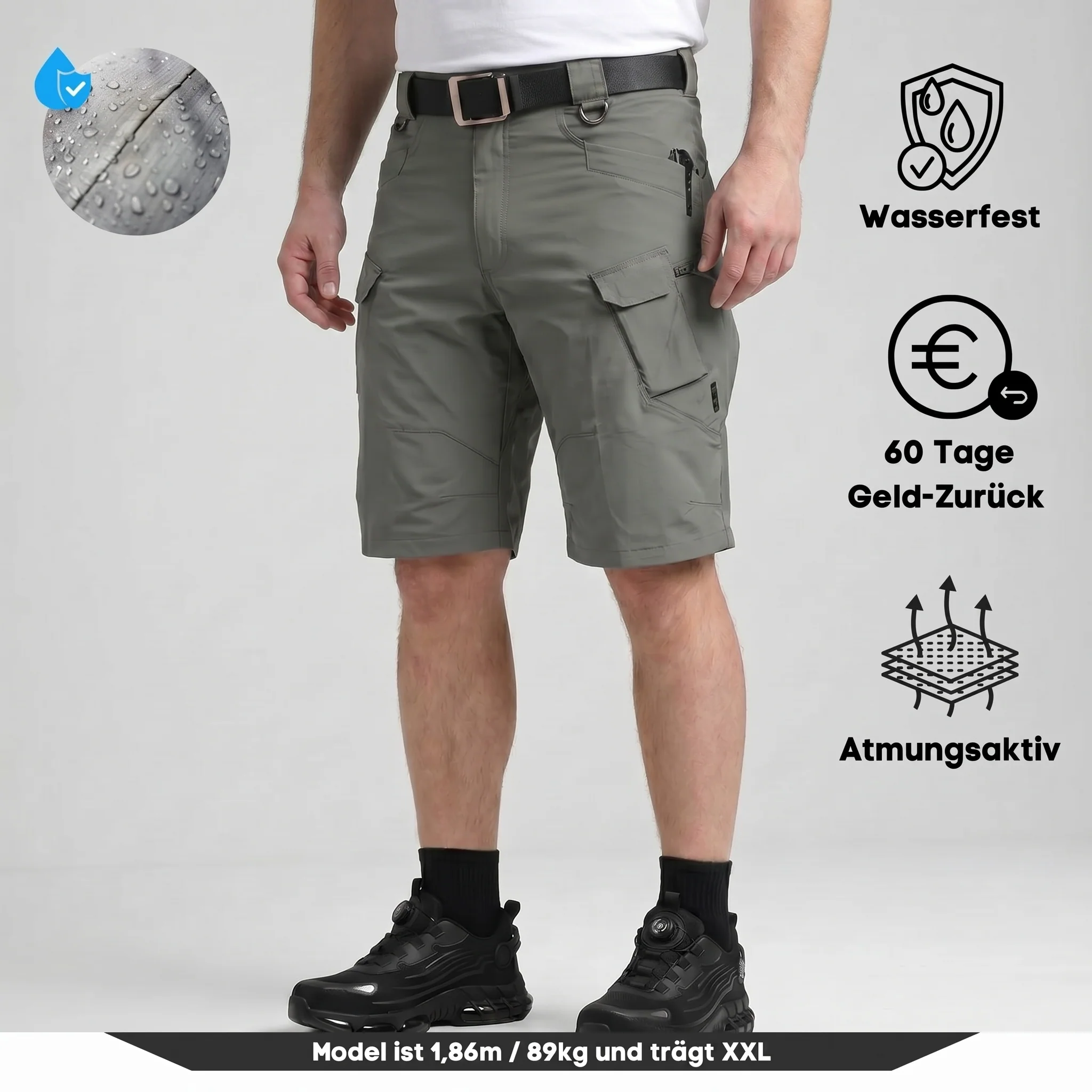 1+1 GRATIS: ProWork Shorts – wasserabweisend, langlebig & mit vollem Schutz bei jedem Einsatz